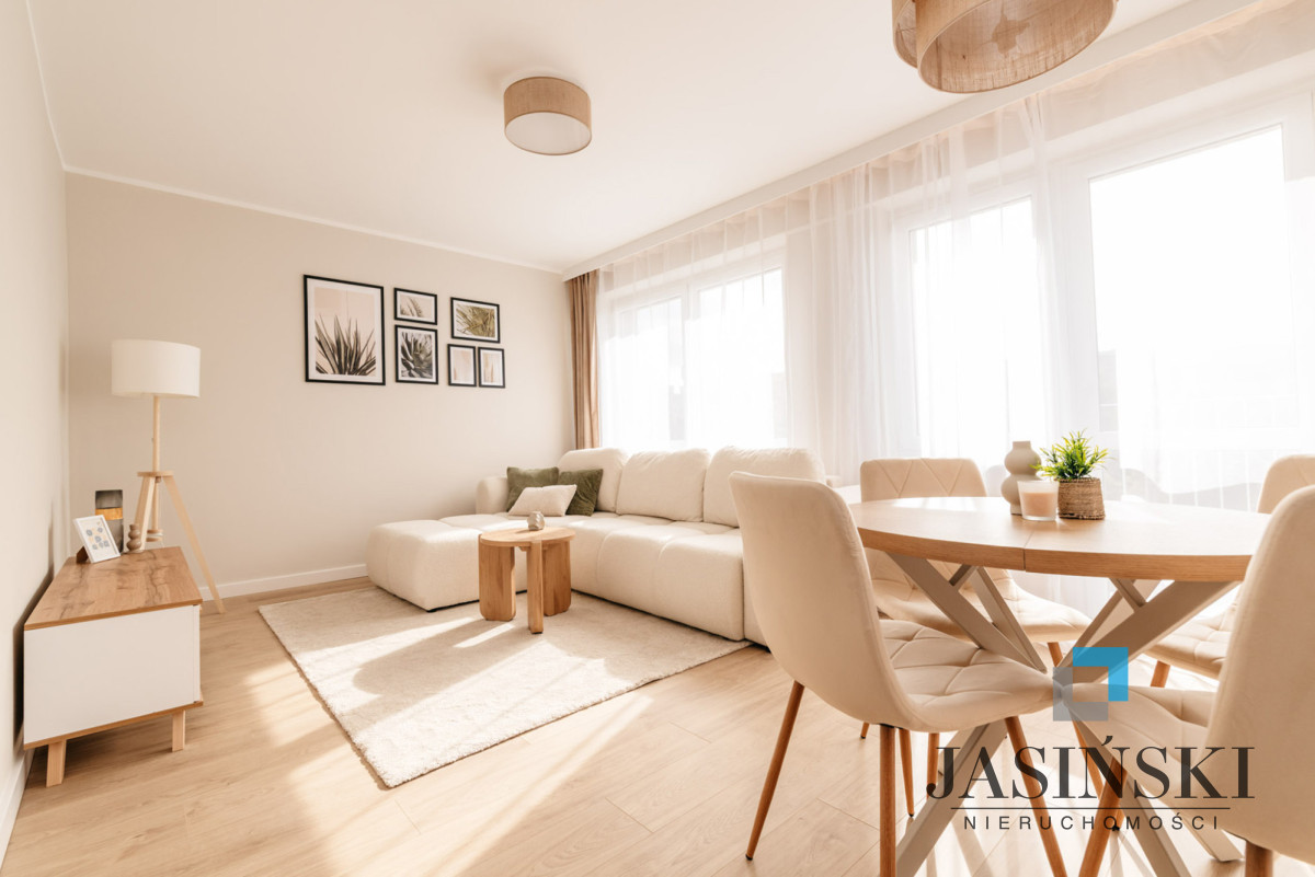 3 pok. świeżo wykończone, 60,60  m2, Boenigka
